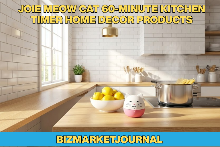 joie meow cat 60-minute kitchen timer home decor products