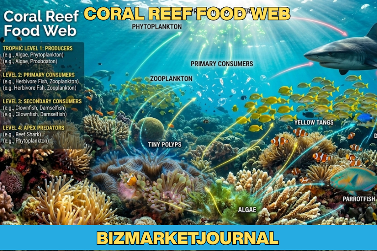 coral reef food web