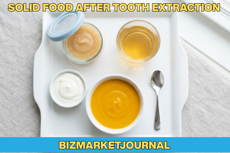 When Can I Eat Solid Food After Tooth Extraction