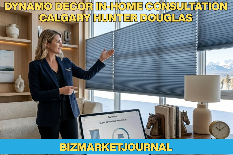 dynamo decor in-home consultation calgary hunter douglas