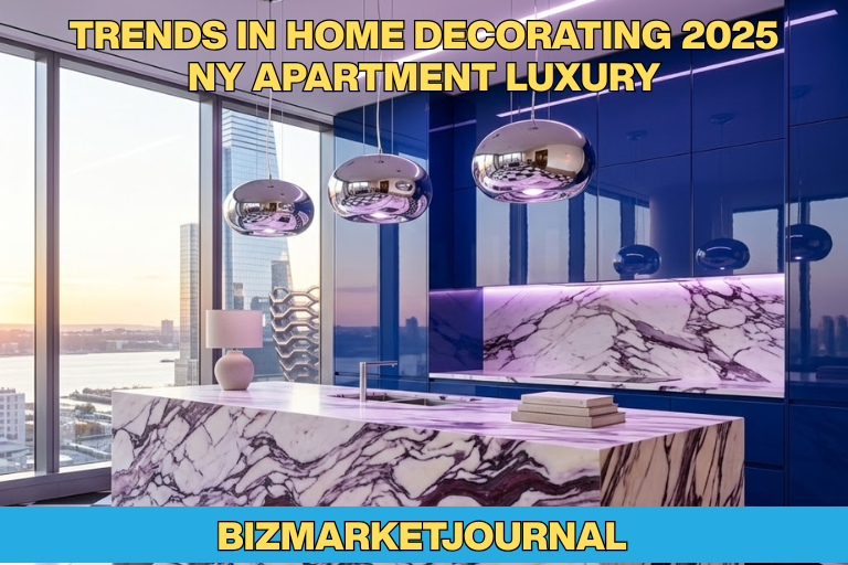 trends in home decorating 2025 ny apartment luxury