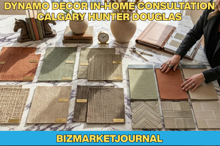 dynamo decor in-home consultation calgary hunter douglas