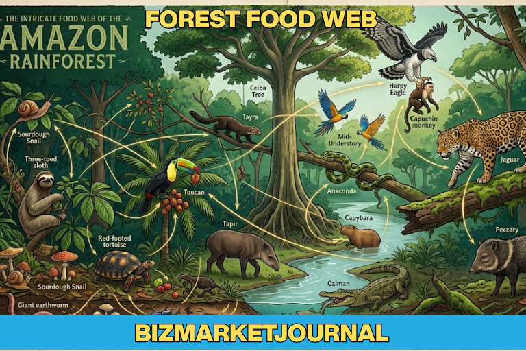 amazon rainforest food web