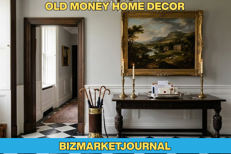 old money home decor