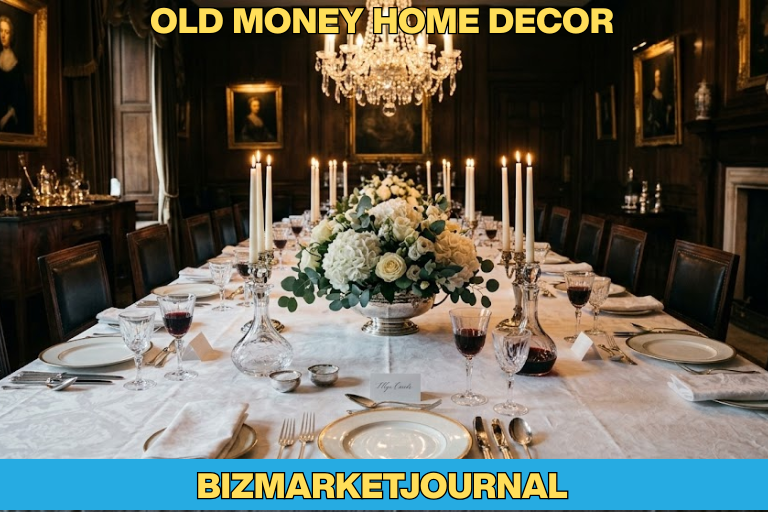 old money home decor