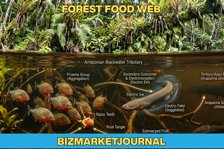 amazon rainforest food web