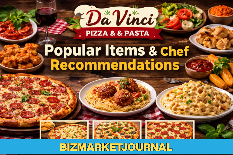 da vinci pizza and pasta menu